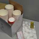 100 Sets Christmas Snowman Soup Kits for Classroom Coworker Gift 12 Oz Winter Snowman Paper Cups for Hot Cocoa Chocolate Marshmallow Soup Tags Clear Xmas Bags (Vibrant)