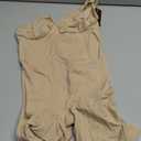 Lover-Beauty Women's Shapewear Bodysuit Seamless Tummy Control V Neck Butt Lifter Body Shaper Nude 3X-Large-4X-Large