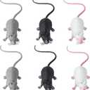 Boao 6 Pcs Plastic Fake Rats Plastic Mouse Prank Fake Rat Simulation Mice Realistic Rubber Rat Terrible Prank Props for April Fools' Day Halloween Party Supplies