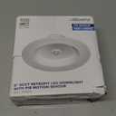 Maxxima 5 in. & 6 in. Retrofit LED PIR Motion Sensor Downlight - 1300 Lumens, 14 Watts, 5 CCT 2700K/3000K/3500K/4000K/5000K, Energy Efficient Indoor Ceiling Lighting Fixture