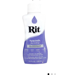 RIT Dye Wide Selection of Colors with Color Fixative