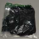 Women Lace Mesh Bow Top Long Sleeve Mock Neck See Through Shirt Polka Dot Embroidered Sheer Layering Tops (Medium, Black)