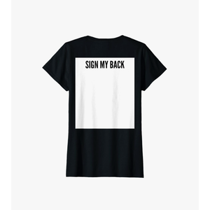 Sign My Back T-Shirt S