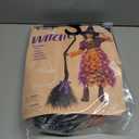 Spooktacular Creations Light Up Polka Dots Witch Tutu Costume for Girls Toddlers Starry Witch Dress with Magic Hat and Broom (S)