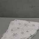 Christmas Tree White Rug Round