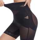 Dulchany Shapewear Tummy Control for Women Body Shaper Shorts High Waisted Butt Lifting Panties Girdle Underwear, Size Small