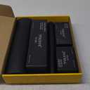 Hand Sanding Block Set of 7, PSA Base Auto Body Sanding Block Kit with Long Panel Sander, Flexible for Automotive Paint and Woodworking Sand Furniture, Black