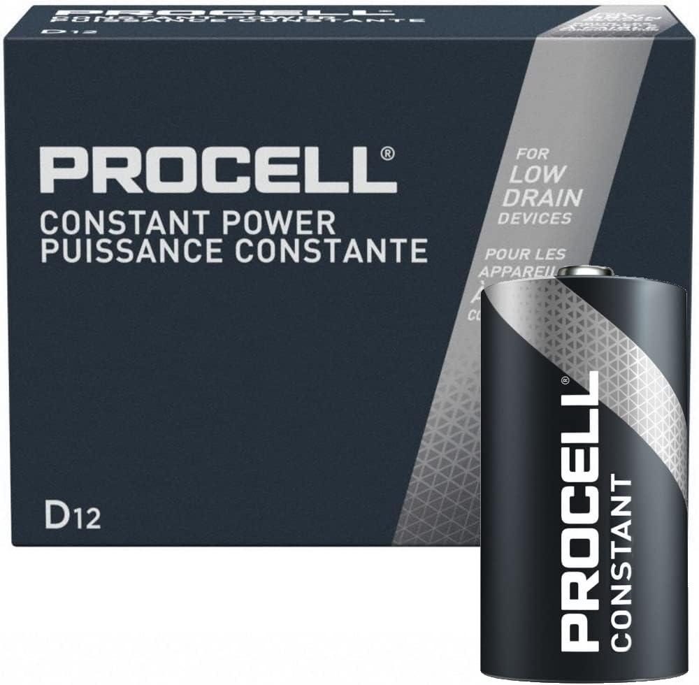 Duracell D12 Procell Professional Alkaline Battery, 12Count