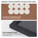 3D TEXTURED WALL DECOR, BROWN GEOMETRIC SANDSTONE TEXTURE IMAGES, 16 X 16 INCH