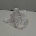 10 Inch Christmas Star Pentagram Tree Topper with Warm LED Lights for Xmas Tree Decorations (White)