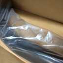 Cen-Tec Systems Commercial Scalloped Felt Hard Floor Vacuum Attachment and 14" Natural Fill Floor Brush with 1-Piece S-Wand