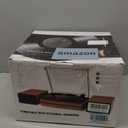 Vintage Record Player with External Speakers Belt-Drive Turntable for Vinyl Records Dual Stereo Speakers LP Players Support 3 Speed 3 Size Wireless Playback AUX Headphone Input Auto Stop Wood Red