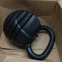 Polyfit Adjustable Kettlebell Set |  Kettlebell Weights for Home Gym (BLACK - 30 LB)