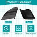 Replacement Part for Craftsman 130968 Husqvarna 532130968 POULAN 42" Mower Deck Deflector Shield kit with Mounting Hardware