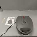 Baker's Friend Multi Pizzelle Maker Electric, Stroopwafel Iron, 4 x 4.5'' Pizzelle Waffle Cookies Maker with Temperature Control, Ideal for Holidays, Parties & More, Great Choice for Gift, Graphite