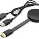 XTRONS 4K Wireless Display Adapter Airplay Miracast Dongle for TV, WiFi Display Dongle Wireless HDMI Dongle TV Receiver Screen Mirroring Adapter for iOS/Android/Monitor/Projector