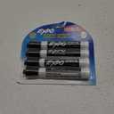 EXPO Low Odor Dry Erase Markers Chisel Tip Black 4 Count