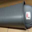 Rubbermaid Spring Top Trash Can with Lid 13 Gallon Gray Plastic Garbage Bin for Home/Kitchen/Office/Garage