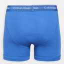 Calvin Klein Mens Cotton Classics 3-Pack Boxer Brief (Blue, M)