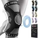 NEENCA Professional Knee Brace for Pain Relief, Medical Knee Support with Patella Pad & Side Stabilizers, Compression Knee Sleeve for Meniscus Tear, ACL, Joint Pain, Runner, Workout - FSA/HSA Eligible, Large