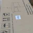 5 FT Round Folding Tables with Carrying Handle 60 inch Heavy Duty Portable Plastic Commercial Table Steel Legs for Party, Dining, Wedding, Events, Picnic Indoor, Outdoor (White,1 Pack)