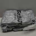 Bedsure GentleSoft Electric Blanket King Size - Soft Ribbed Flannel Heated Blanket with Dual Control, Heating with 10 Heat Settings & 10 Time Settings, 8 hrs Timer Auto Shut Off (90x100 inches, Grey)