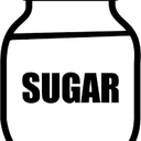 12 Oz Sugar Container for Coffee Bar  Glass Sugar Dispenser with Pour Spout and Stainless Steel Flip Lid, Durable & Classic Style Jar for Kitchen or Cafe  Suitable for Cinnamon & Seasoning Storage