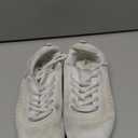 BAXINIER Girls White Cheerleading Shoes Lightweight, Breathable, Flexible, Tumbling, Dancing, Training Tennis, Walking, Youth Cheer Competition SneakersSize 36