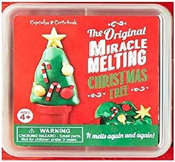 Melting Collection - Snowman/Elf/Christmas Tree/Witch/Cat/Dog/Dinosaur/Flamingo/Unicorn/Bear - Holiday Season Stocking Filler (Christmas Tree)