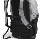 The North Face Borealis Commuter Laptop Backpack - Water Repellent, Laptop Sleeve, Large Main Compartment, Meld Grey Dark Heather/TNF Black-NPF, One Size
