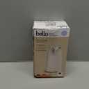 bella Electric Can Opener and Knife Sharpener, Removable Cutting Lever, Cord Storage, Stainless Steel Blade, Oatmilk