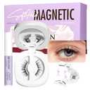 BEYELIAN Magnetic Eyelashes with Applicator, Soft Magnetic Lashes Natural Look Upgrade Lash Fixer Comfortable & Secure Fit Easy to Apply Reusable (CS101+Lash Fixer)