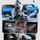 LISEN 15W Magsafe Car Mount Charger, Magnetic Wireless Car Charger, Suction Phone Mount, Vacuum Magnetic Phone Holder for Car Charger for iPhone 17 Pro Max 16 15 14 13 12, Samsung,Pixel, Gifts for Mom