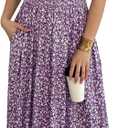Casual Summer Maxi Dresses for Women (XL)