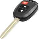 Key Fob Replacement Keyless Entry Car Key for Toyota Corolla 2014-2019/Camry 2014-2017/Tacoma 2016-2018, HYQ12BDM