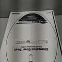 KOHLER 4636-RL-0 Cachet ReadyLatch Elongated Toilet Seat Slow Close, Soft Close Toilet Seat Quiet Lid, Contoured Grip-Tight Bumpers Installation Hardware, Apartment Essentials, White