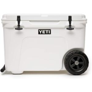 YETI Tundra Haul Portable Wheeled Cooler (White)