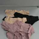 FINETOO 6 Pack Women’s Seamless Hipster Underwear No Show Panties Invisibles Briefs Soft Stretch Bikini Underwears S