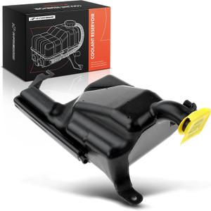A-Premium Engine Coolant Overflow Recovery Reservoir Tank [with Cap] Compatible with Dodge Dakota 1999, Durango 1998-1999, 2.5L 3.9L 5.2L 5.9L, Petrol - Front Side