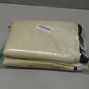 Estelar Textiler Beige and Greyish White Blackout Curtains for Living Room, Thermal Insulated Ombre Grommet Curtains & Drapes for Dining Room, Full Room Darkening Curtains for Bedroom,42Wx84L,2 Panels