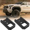 Tow Hooks for Tacoma 2024-2026/4Runner 2025-2026/Land Cruiser 250 2024-2026, Car Tow Hooks Compatible with Toyota Tacoma/4Runner/Land Cruiser 250 Accessories (Black)