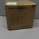 Ozone Generator 48,000mg, Commercial Ozone Machine Odor Removal, High Capacity O3 Ionizer Air Purifier Deodorizer, Portable Mini for Car, Home, Smoke, Pets, Industrial, for 4000 Square Feet -Black