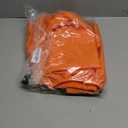 ArtCreativity Orange Prisoner Costume with 6 Outlaw Sleeve Tattoos for Men - Size Medium - Adults Jailbird Inmate Criminal Short-Sleeve Shirt and Pants for Halloween, Role Play, Theme Parties