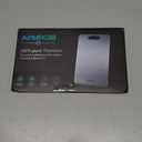 APMRQIB Titanium Cutting Board, 100% Pure Titanium Cutting Boards for Kitchen, Double Sided Non Toxic Cutting Board, Hygiene Durable Dishwasher Safe 10.5”×6.3”
(Silver)