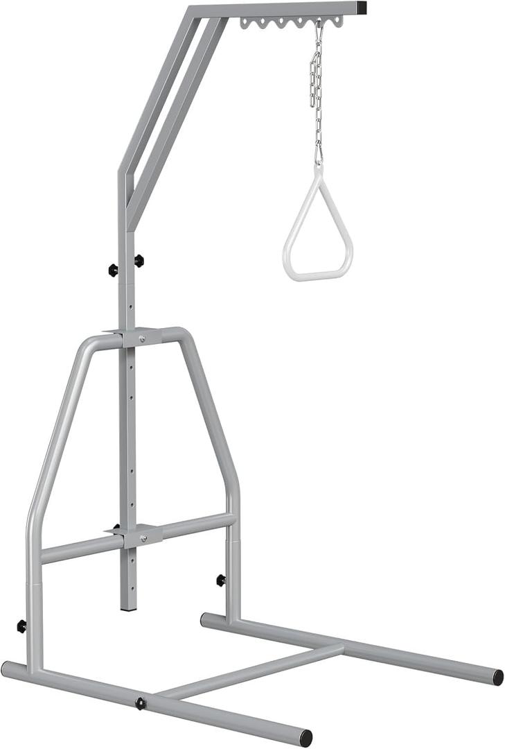 300lb Freestanding Trapeze Bar, Adjustable Home Mobility Aid