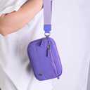 Haytijoe Small Wristlet Wallets for Women Valentines Day Gifts RFID Blocking Travel Wallet Quilted Nylon Phone Purse