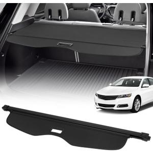 AUXMART Retractable Cargo Cover for Chevrolet Blazer 2019-2026 Cargo Rear Cover Trunk Retractable Shielding Shade for Chevrolet Blazer 2020 2021 2022 2023 2024 2025