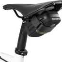 ROCKBROS Bike Saddle Bag - Small, Lightweight and Portable Under Seat Bag for Road Bikes (Black)