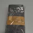 Ruvanti Cloth Napkins Set of 12, 18x18 Reusable Napkins Cloth Washable, Soft & Durable Table Napkin, Poly Cotton Fabric Dinner Napkins for Parties, Christmas, Thanksgiving, Weddings - Black Beauty