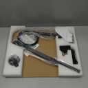 Pzloz Led Desk Lamp for Office Home - Eye Caring Architect lamp with Clamp,Dual Screen Computer Monitor Work Smart Light: 24W 5 Color Flexible Adjustable Lighting Table Lamp for Study Drafting (Black)